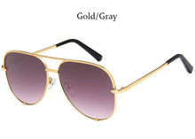 Load image into Gallery viewer, Black Luxury Pilot Sunglasses