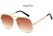 Load image into Gallery viewer, Black Luxury Pilot Sunglasses