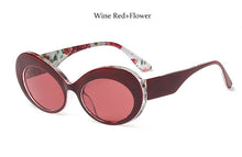 Load image into Gallery viewer, Cat eye Big sunglasses
