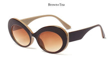 Load image into Gallery viewer, Cat eye Big sunglasses