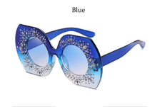 Load image into Gallery viewer, Diamond Rimless Outdoor Mirror Sunglasses