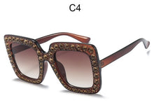 Load image into Gallery viewer, Luxury Diamond Square Sunglasses