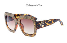 Load image into Gallery viewer, Square Rhinestone Sunglasses