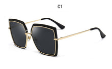 Load image into Gallery viewer, Square Mirror Sunglasses