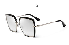 Load image into Gallery viewer, Square Mirror Sunglasses