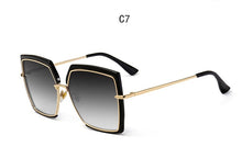 Load image into Gallery viewer, Square Mirror Sunglasses