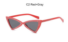 Load image into Gallery viewer, Small Luxury Cats Eye Sunglasses