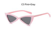 Load image into Gallery viewer, Small Luxury Cats Eye Sunglasses
