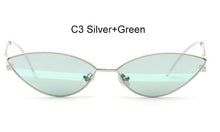 Load image into Gallery viewer, Small Oval Mirror Sunglasses