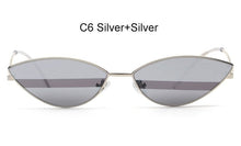 Load image into Gallery viewer, Small Oval Mirror Sunglasses