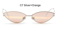 Load image into Gallery viewer, Small Oval Mirror Sunglasses