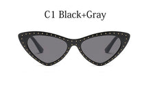 Load image into Gallery viewer, Small Cat Eye Luxury Sunglasses