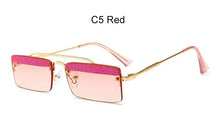 Load image into Gallery viewer, Square Luxury Sunglasses Rimless