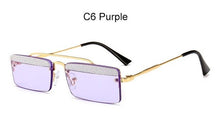 Load image into Gallery viewer, Square Luxury Sunglasses Rimless