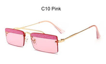 Load image into Gallery viewer, Square Luxury Sunglasses Rimless