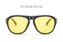 Load image into Gallery viewer, Clamshell Pilot Sunglasses