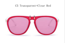 Load image into Gallery viewer, Clamshell Pilot Sunglasses