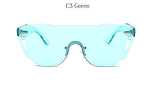 Load image into Gallery viewer, Oversize Pilot Sunglasses Rimless