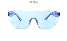 Load image into Gallery viewer, Oversize Pilot Sunglasses Rimless