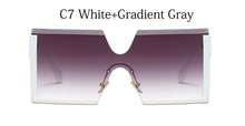 Load image into Gallery viewer, Square Sunglasses Oversized Rimless