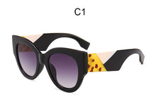 Load image into Gallery viewer, Luxury Round Cat Eye Sunglasses