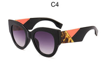 Load image into Gallery viewer, Luxury Round Cat Eye Sunglasses