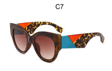 Load image into Gallery viewer, Luxury Round Cat Eye Sunglasses