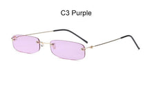 Load image into Gallery viewer, Square Sunglasses Rimless
