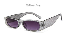 Load image into Gallery viewer, Luxury Crystal Square Sunglasses