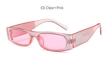 Load image into Gallery viewer, Luxury Crystal Square Sunglasses