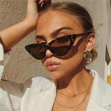 Load image into Gallery viewer, Small Sexy Cat Eye Sunglasses