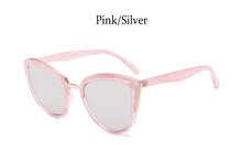 Load image into Gallery viewer, Cat Eye Mirror Sunglasses