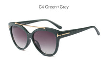 Load image into Gallery viewer, Cat Eye Pilot Sunglasses