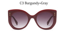 Load image into Gallery viewer, Round Cat Eye Sunglasses