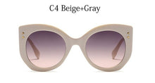 Load image into Gallery viewer, Round Cat Eye Sunglasses