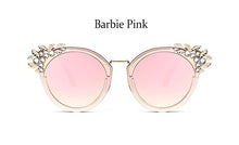 Load image into Gallery viewer, Round Mirror Rimless Sunglasses