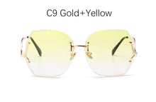 Load image into Gallery viewer, Luxury Oversized Square Sunglasses Rimless