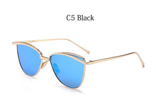 Load image into Gallery viewer, Small Cat Eye Sunglasses