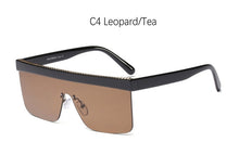 Load image into Gallery viewer, Square Half Frame Sunglasses
