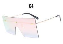 Load image into Gallery viewer, Square Mirror Sunglasses