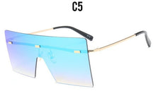 Load image into Gallery viewer, Square Mirror Sunglasses