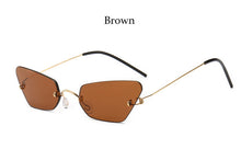 Load image into Gallery viewer, Cat Eye Sunglasses Rimless