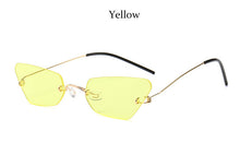 Load image into Gallery viewer, Cat Eye Sunglasses Rimless