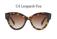 Load image into Gallery viewer, Round Cat Eye Sunglasses