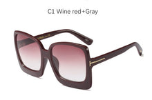 Load image into Gallery viewer, Square Oversized Sunglasses