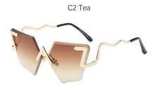 Load image into Gallery viewer, Cat Eye Sunglasses Rimless
