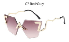 Load image into Gallery viewer, Cat Eye Sunglasses Rimless