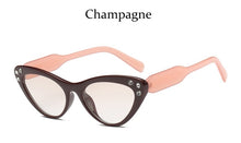 Load image into Gallery viewer, Sexy White Cat Eye Sunglasses