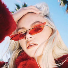 Load image into Gallery viewer, Cat Eye Sunglasses Rimless