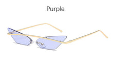 Load image into Gallery viewer, Cat Eye Sunglasses Rimless